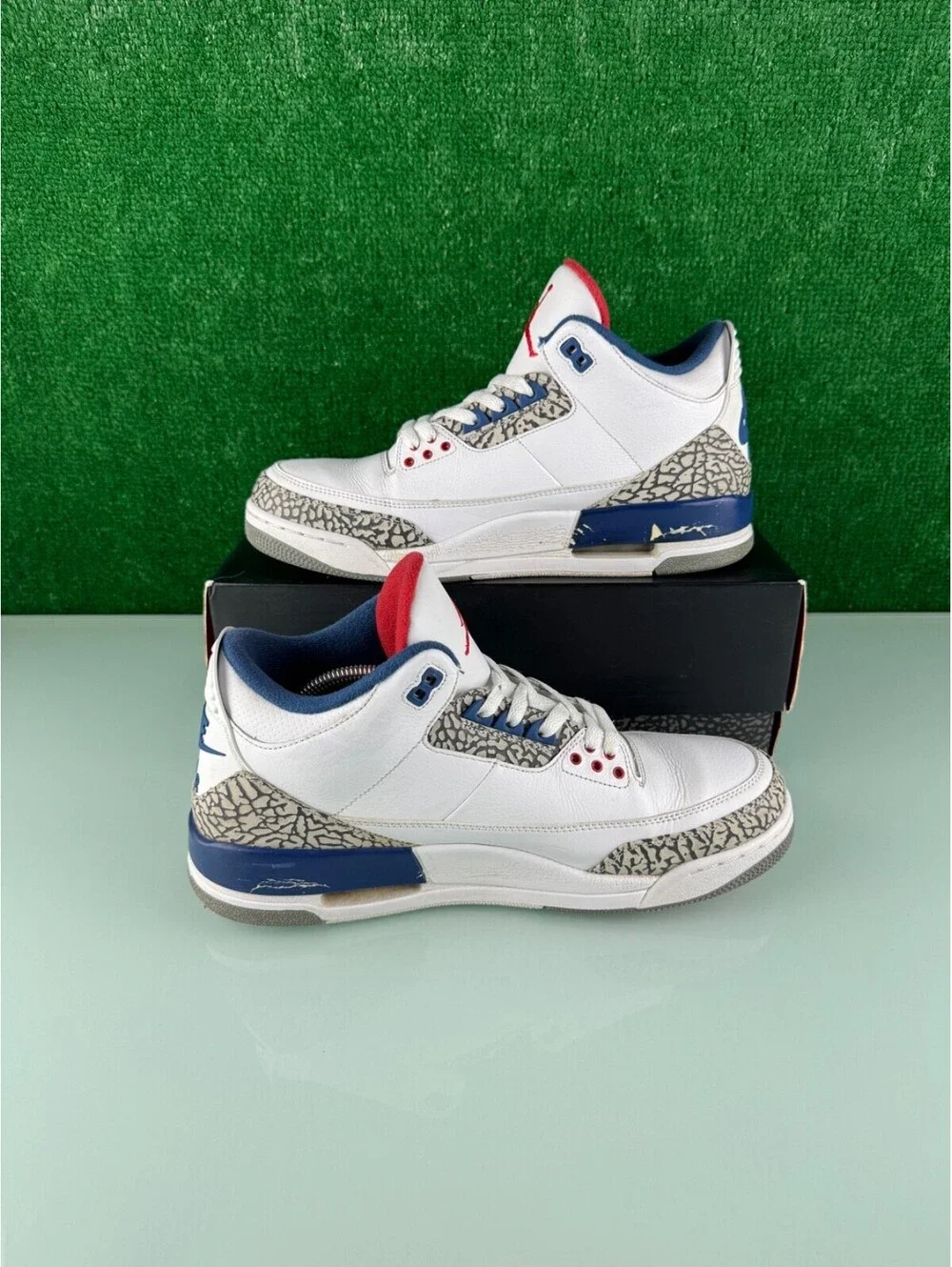 Size 12 - Jordan 3 Retro OG Mid True Blue